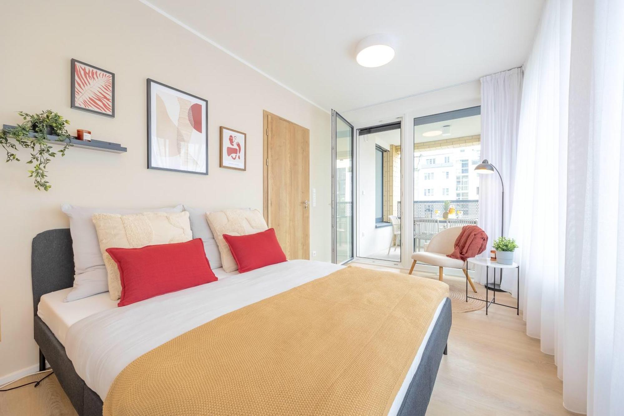 Bright 2Br - 4Th Floor, Balcony, Free Parking By Gravity Prague Daire Dış mekan fotoğraf